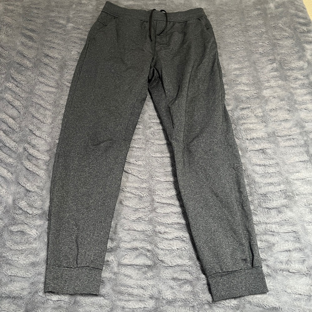 Lululemon Intent Jogger Mens Medium Heathered Grey Pants M5569S